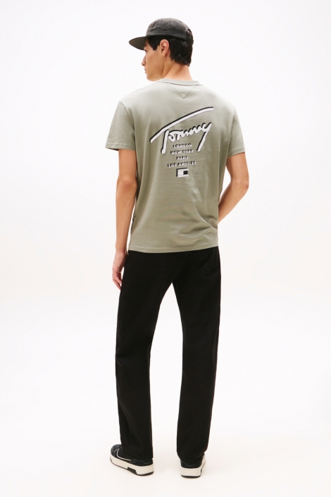 Tommy Jeans tjm reg sign city tee ext